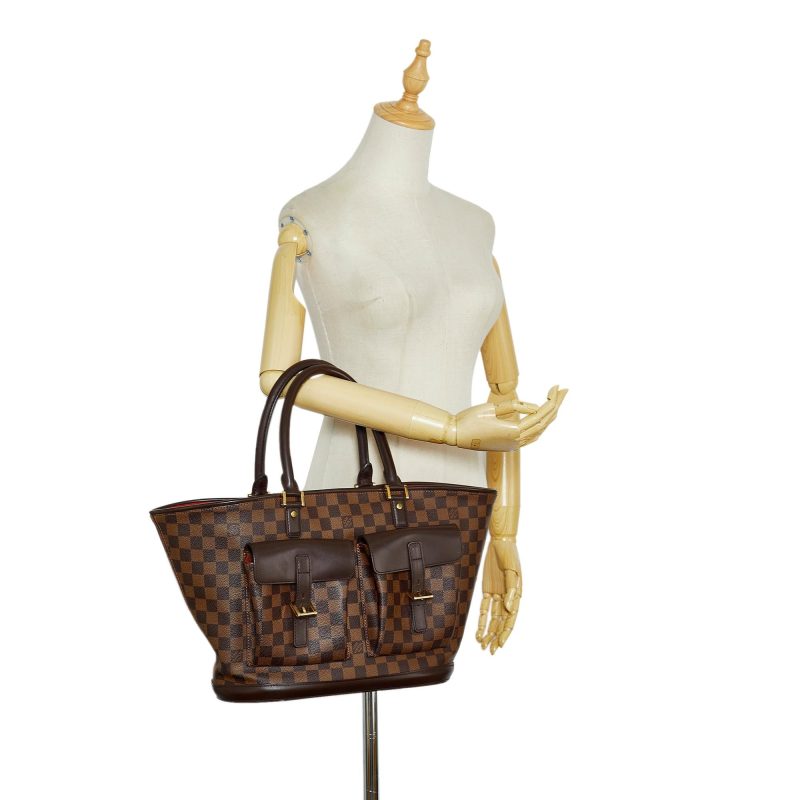 Louis Vuitton Damier Ebene Manosque GM (SHG-ocEuaI) - Image 4