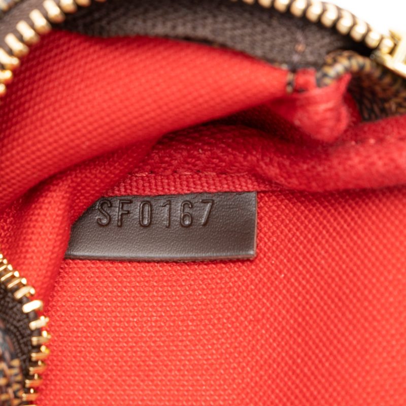 Louis Vuitton Damier Ebene Mini Pochette Accessoires (SHF-23418) - Image 4