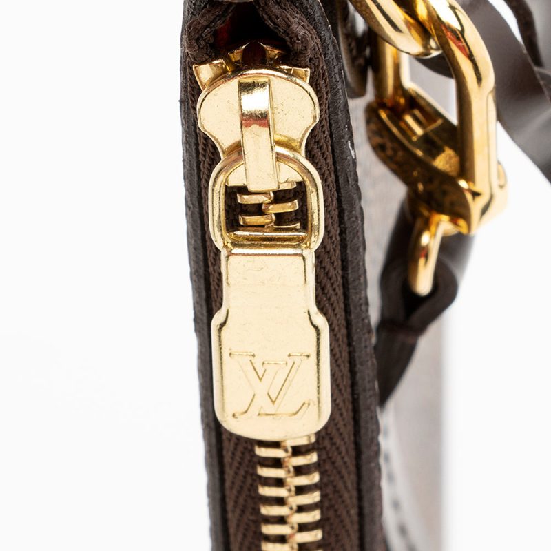 Louis Vuitton Damier Ebene Neverfull GM Pochette (SHF-20602) - Image 6