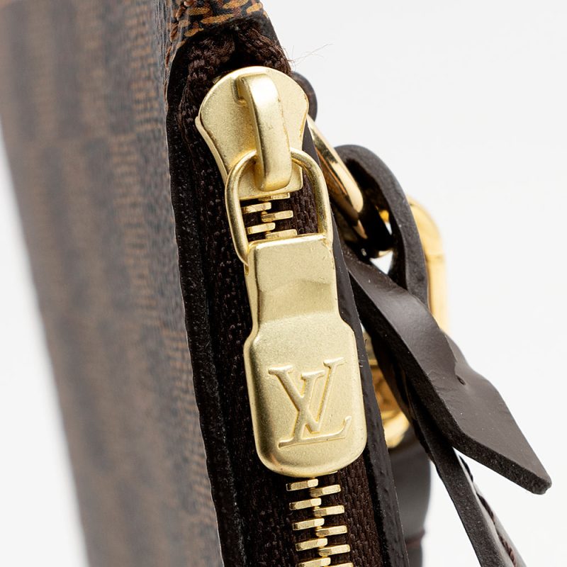 Louis Vuitton Damier Ebene Neverfull GM Pochette (SHF-21422) - Image 6