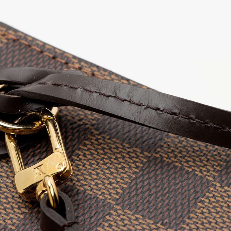 Louis Vuitton Damier Ebene Neverfull GM Pochette (SHF-21422) - Image 8