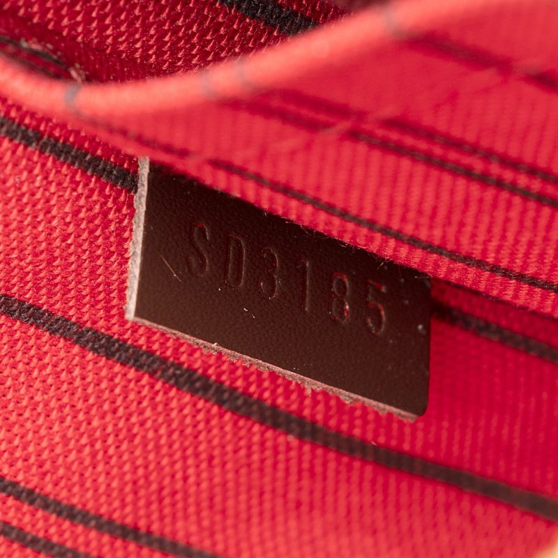 Louis Vuitton Damier Ebene Neverfull GM Pochette (SHF-22210) - Image 3