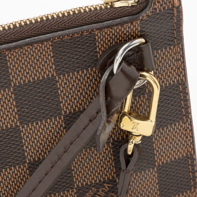 Louis Vuitton Damier Ebene Neverfull GM Pochette (SHF-22210) - Image 13