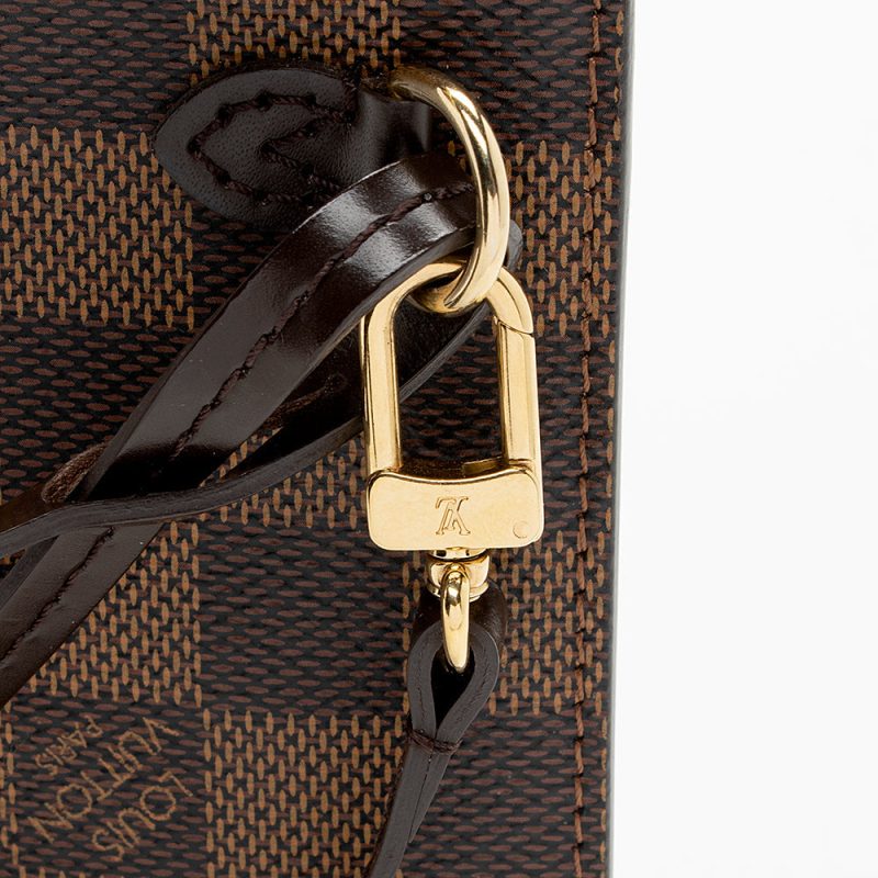 Louis Vuitton Damier Ebene Neverfull MM Pochette (SHF-18085) - Image 11