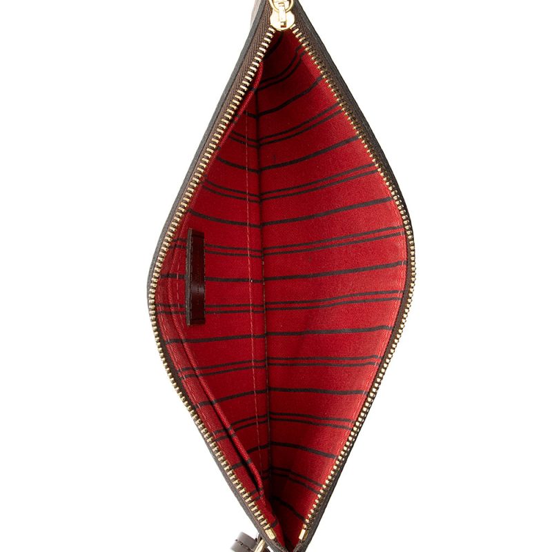 Louis Vuitton Damier Ebene Neverfull MM Pochette (SHF-18085) - Image 4