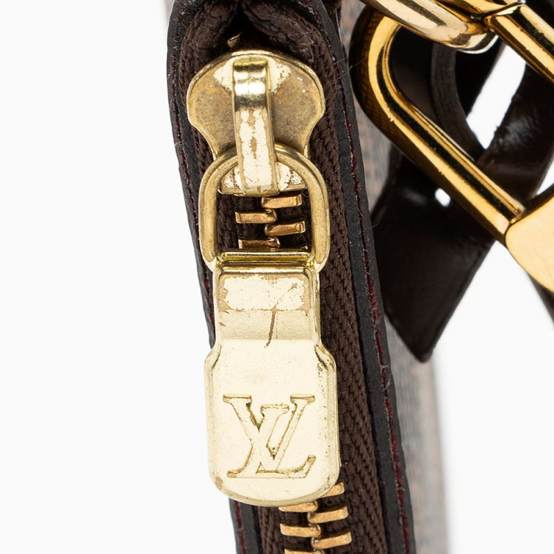 Louis Vuitton Damier Ebene Neverfull MM Pochette (SHF-20138) - Image 6