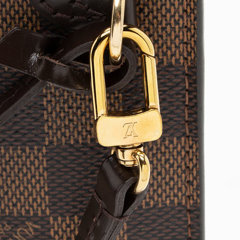Louis Vuitton Damier Ebene Neverfull MM Pochette (SHF-20138) - Image 13