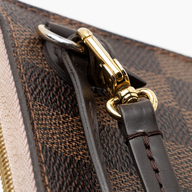 Louis Vuitton Damier Ebene Neverfull MM Pochette (SHF-22351) - Image 12