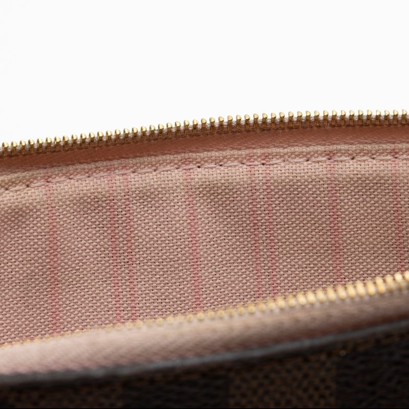 Louis Vuitton Damier Ebene Neverfull MM Pochette (SHF-22351) - Image 15