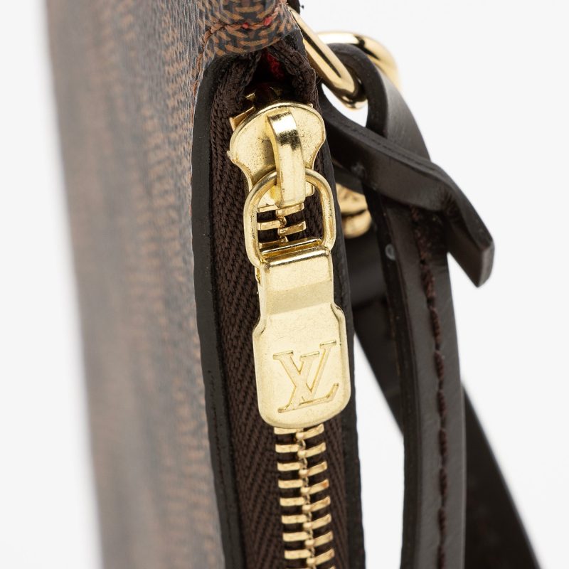 Louis Vuitton Damier Ebene Neverfull MM Pochette (SHF-22832) - Image 6