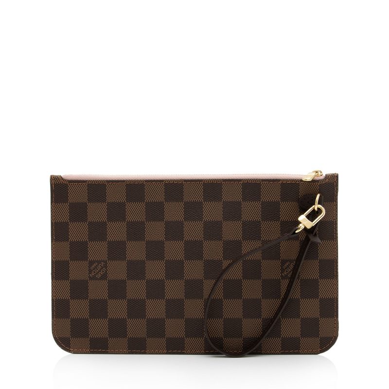 Louis Vuitton Damier Ebene Neverfull MM Pochette (SHF-j6qZMQ) - Image 2