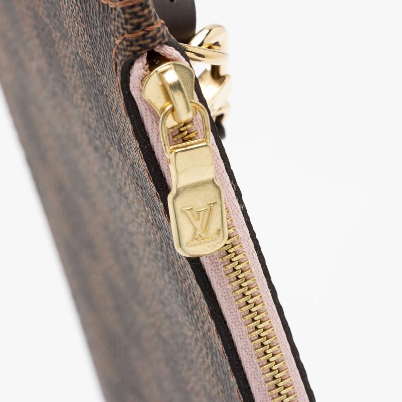 Louis Vuitton Damier Ebene Neverfull MM Pochette (SHF-j6qZMQ) - Image 6