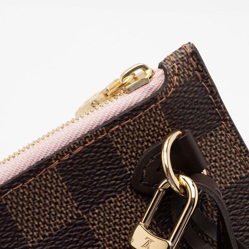 Louis Vuitton Damier Ebene Neverfull MM Pochette (SHF-j6qZMQ) - Image 9