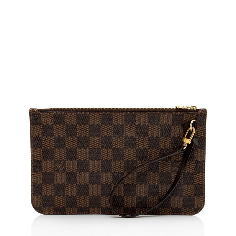 Louis Vuitton Damier Ebene Neverfull MM Pochette (SHF-lNhFi5) - Image 2