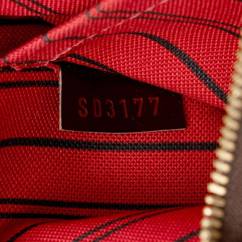 Louis Vuitton Damier Ebene Neverfull MM Pochette (SHF-lNhFi5) - Image 4