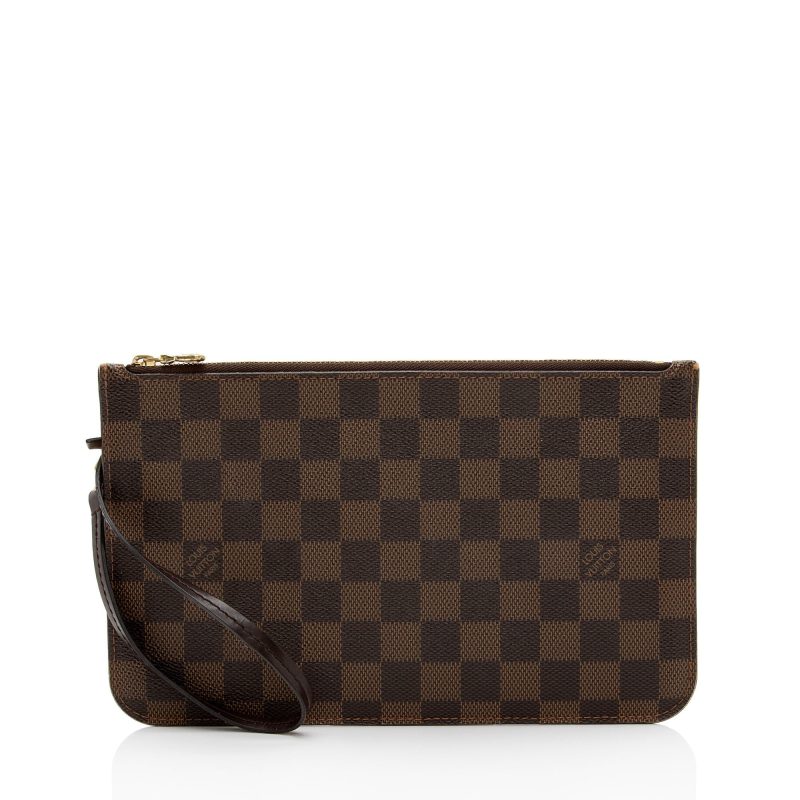 Louis Vuitton Damier Ebene Neverfull MM Pochette (SHF-lNhFi5) - Image 12