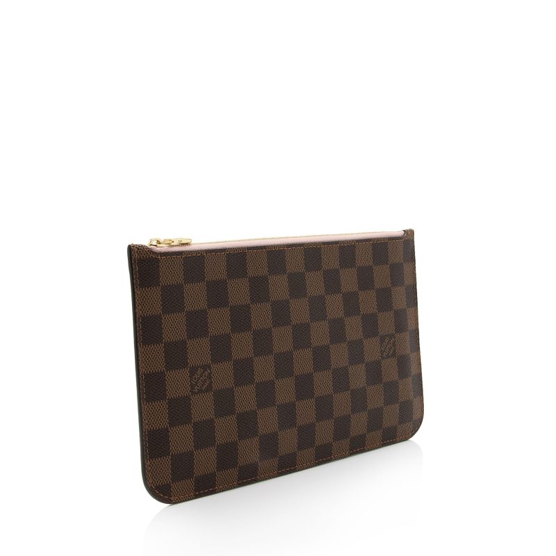 Louis Vuitton Damier Ebene Neverfull MM Pochette (SHF-o0z0so)