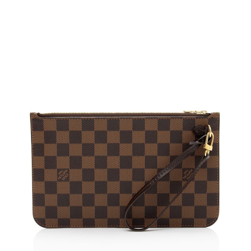 Louis Vuitton Damier Ebene Neverfull MM Pochette (SHF-z2h56K) - Image 2