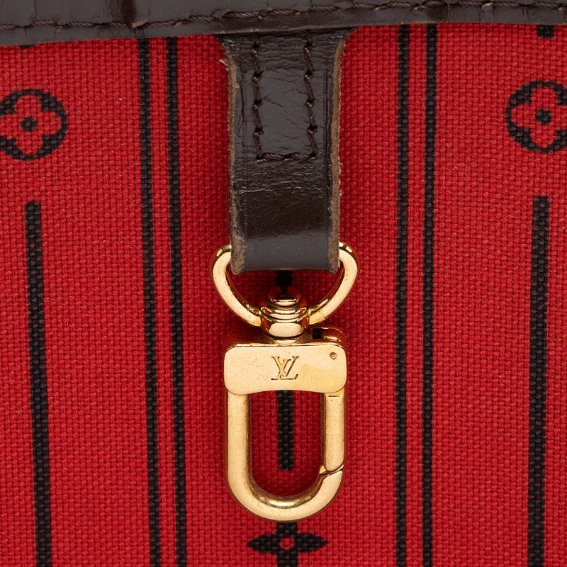 Louis Vuitton Damier Ebene Neverfull MM Tote (SHF-22922) - Image 8