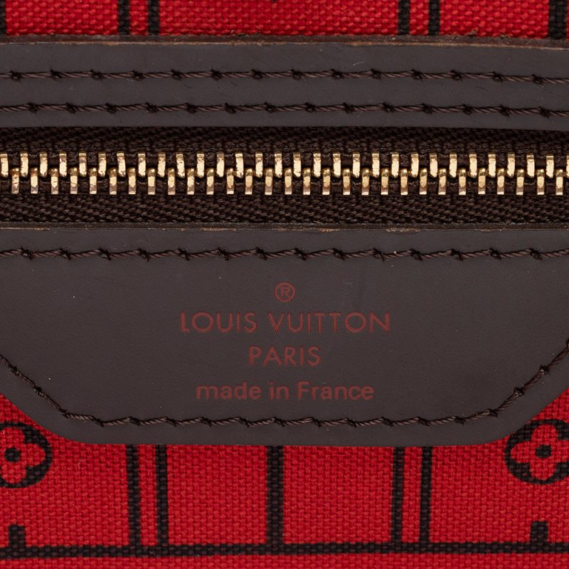 Louis Vuitton Damier Ebene Neverfull MM Tote (SHF-22922) - Image 7