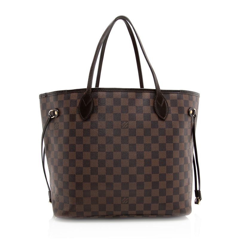 Louis Vuitton Damier Ebene Neverfull MM Tote (SHF-20031) - Image 2