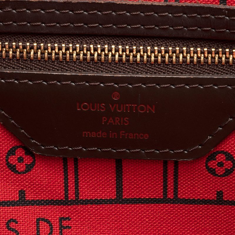 Louis Vuitton Damier Ebene Neverfull MM Tote (SHF-20031) - Image 7