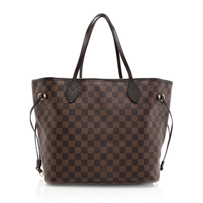 Louis Vuitton Damier Ebene Neverfull MM Tote (SHF-20011) - Image 2