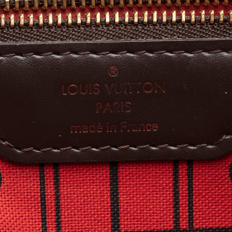 Louis Vuitton Damier Ebene Neverfull MM Tote (SHF-20011) - Image 7