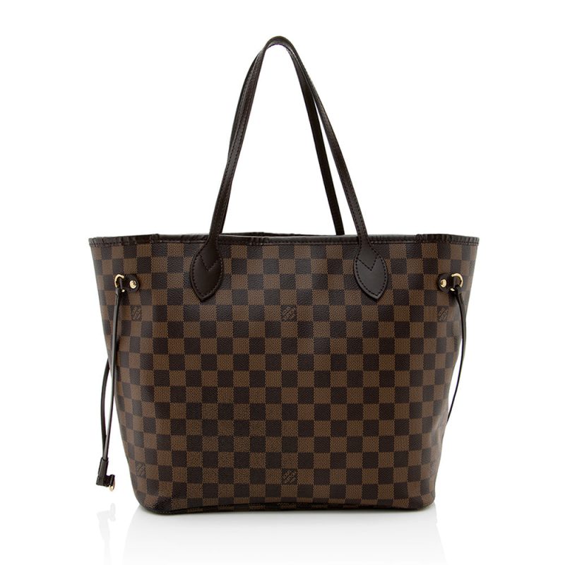 Louis Vuitton Damier Ebene Neverfull MM Tote (SHF-19408) - Image 2