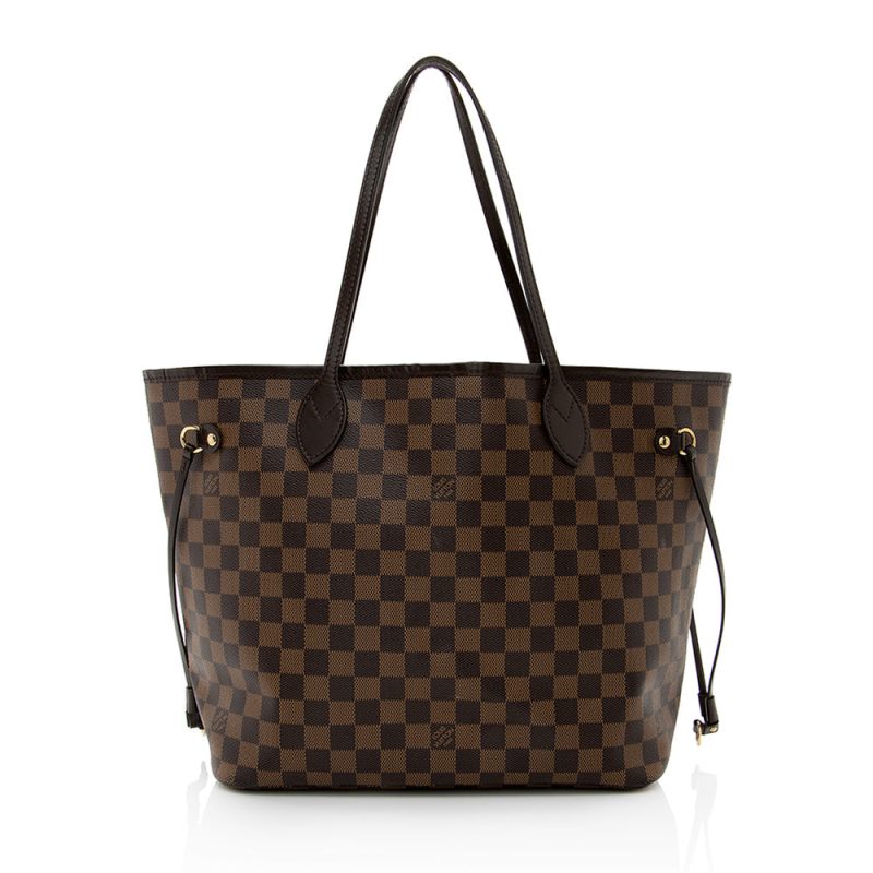 Louis Vuitton Damier Ebene Neverfull MM Tote (SHF-19408) - Image 14