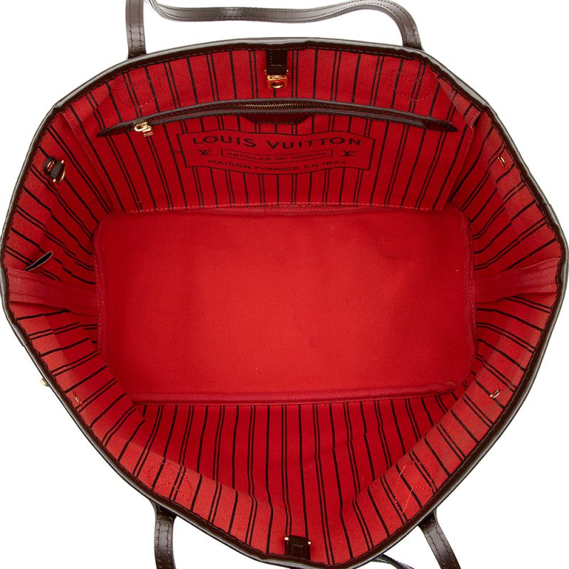 Louis Vuitton Damier Ebene Neverfull MM Tote (SHF-19408) - Image 6