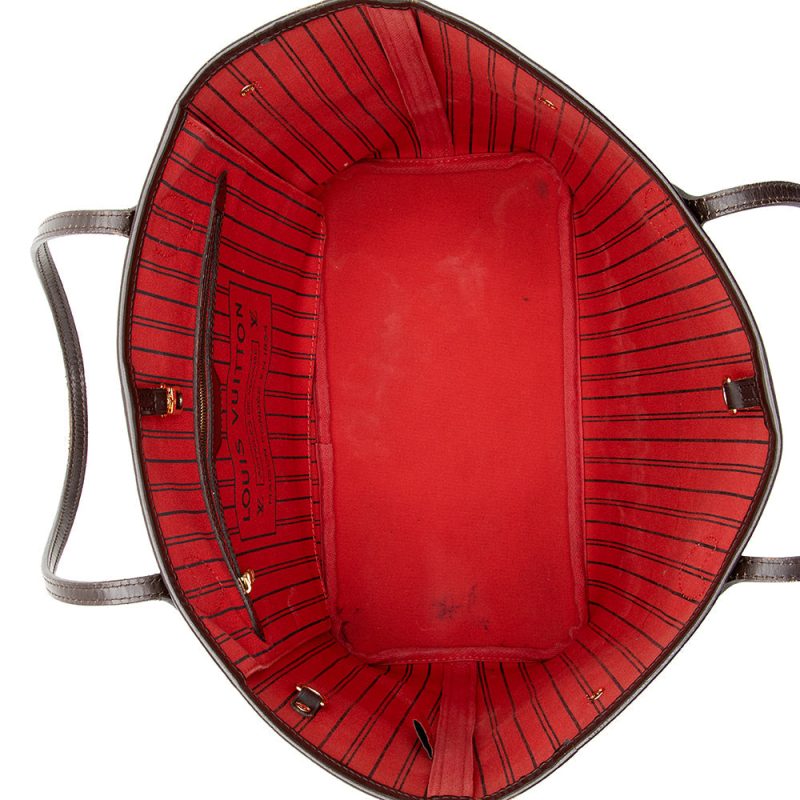 Louis Vuitton Damier Ebene Neverfull MM Tote (SHF-19670) - Image 6