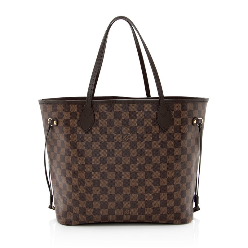 Louis Vuitton Damier Ebene Neverfull MM Tote (SHF-21695) - Image 2