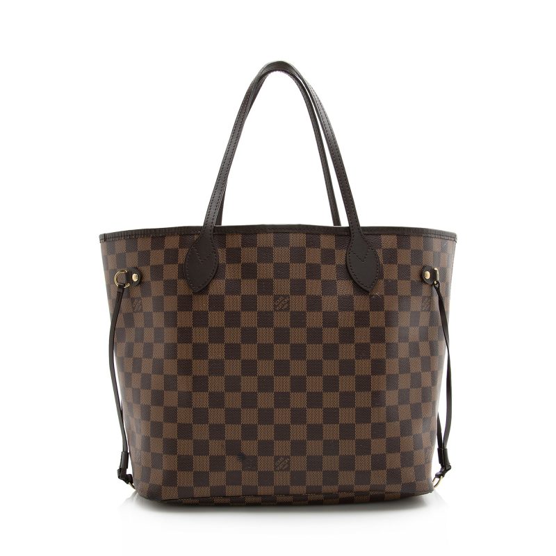 Louis Vuitton Damier Ebene Neverfull MM Tote (SHF-22350) - Image 2