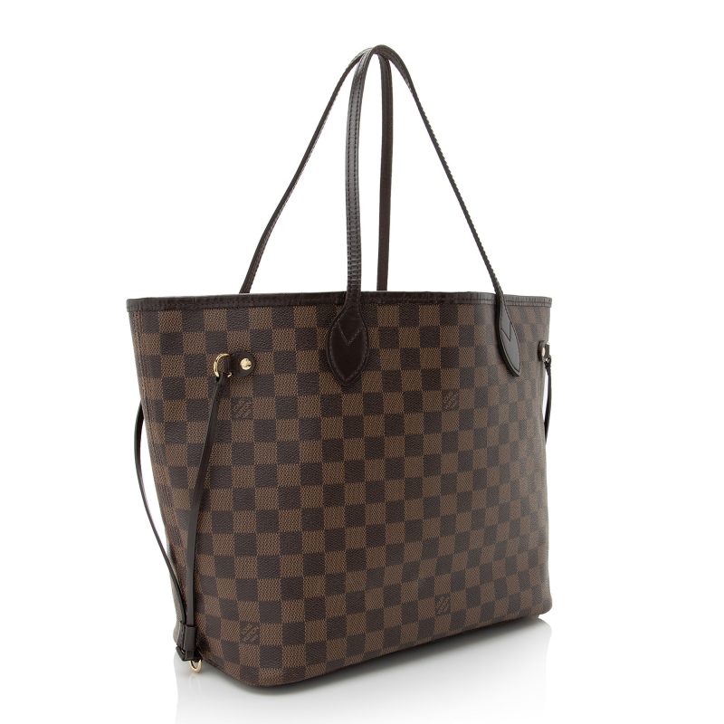 Louis Vuitton Damier Ebene Neverfull MM Tote (SHF-22466)