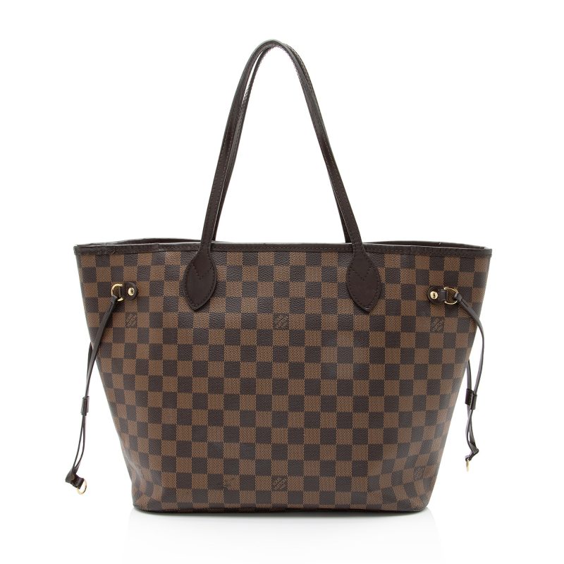 Louis Vuitton Damier Ebene Neverfull MM Tote (SHF-23215) - Image 2