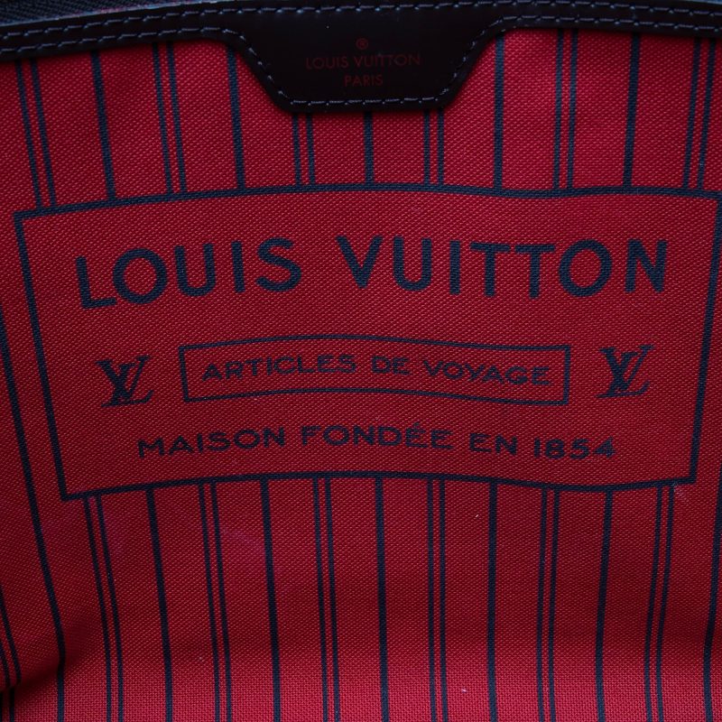 Louis Vuitton Damier Ebene Neverfull MM Tote (SHF-23215) - Image 16