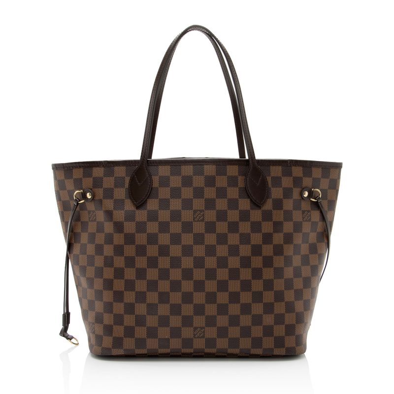 Louis Vuitton Damier Ebene Neverfull MM Tote (SHF-jXsB0m) - Image 2