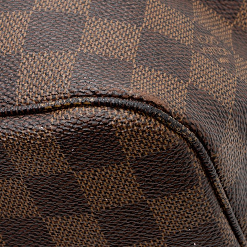 Louis Vuitton Damier Ebene Neverfull MM Tote (SHF-17044) - Image 12