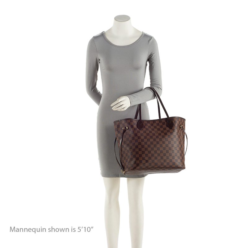 Louis Vuitton Damier Ebene Neverfull MM Tote (SHF-20011) - Image 4