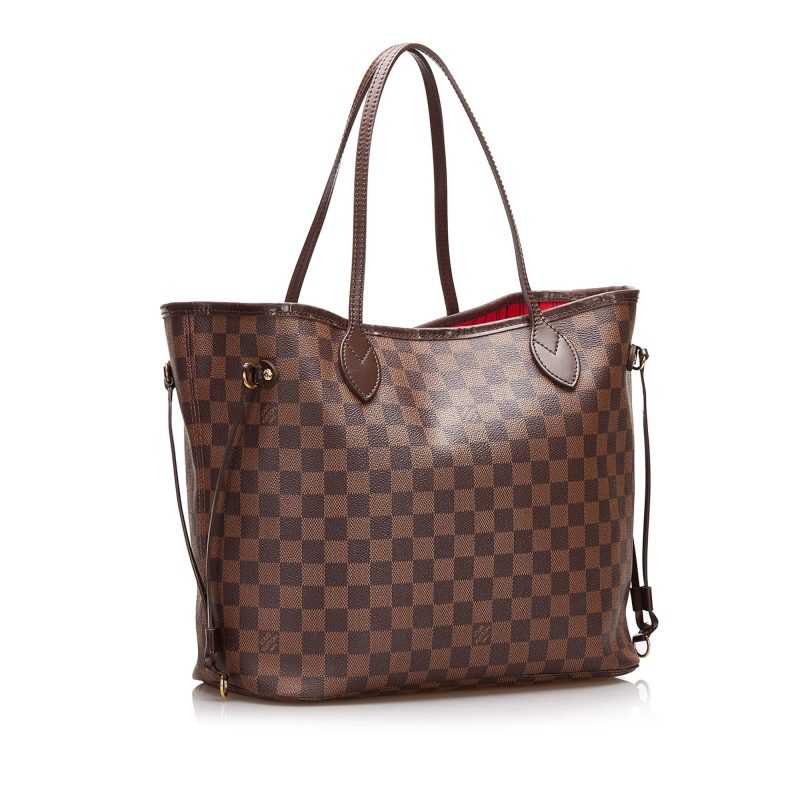 Louis Vuitton Damier Ebene Neverfull MM (SHG-35464)