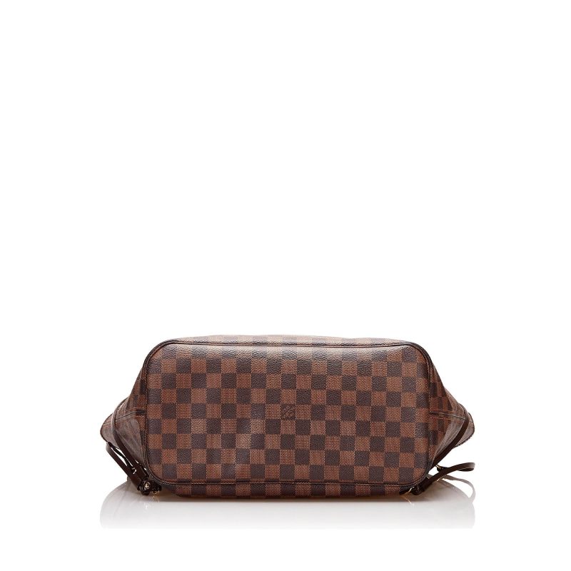 Louis Vuitton Damier Ebene Neverfull MM (SHG-35516) - Image 3