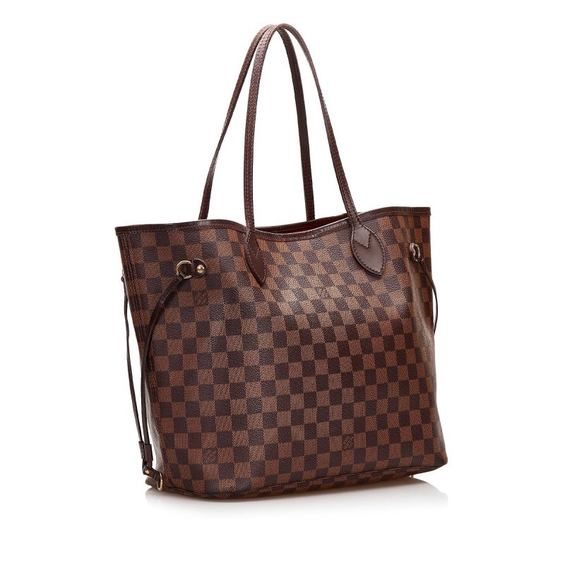 Louis Vuitton Damier Ebene Neverfull MM (SHG-35516)