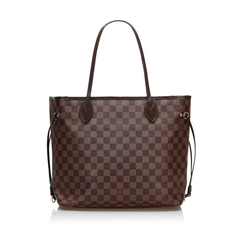 Louis Vuitton Damier Ebene Neverfull MM (SHG-36535) - Image 2