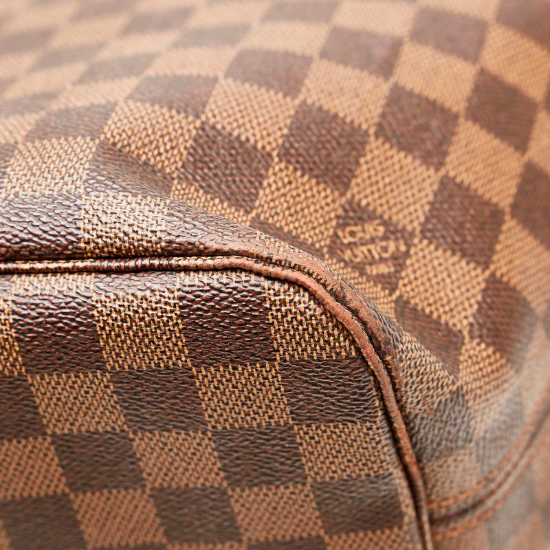 Louis Vuitton Damier Ebene Neverfull MM (SHG-36535) - Image 9