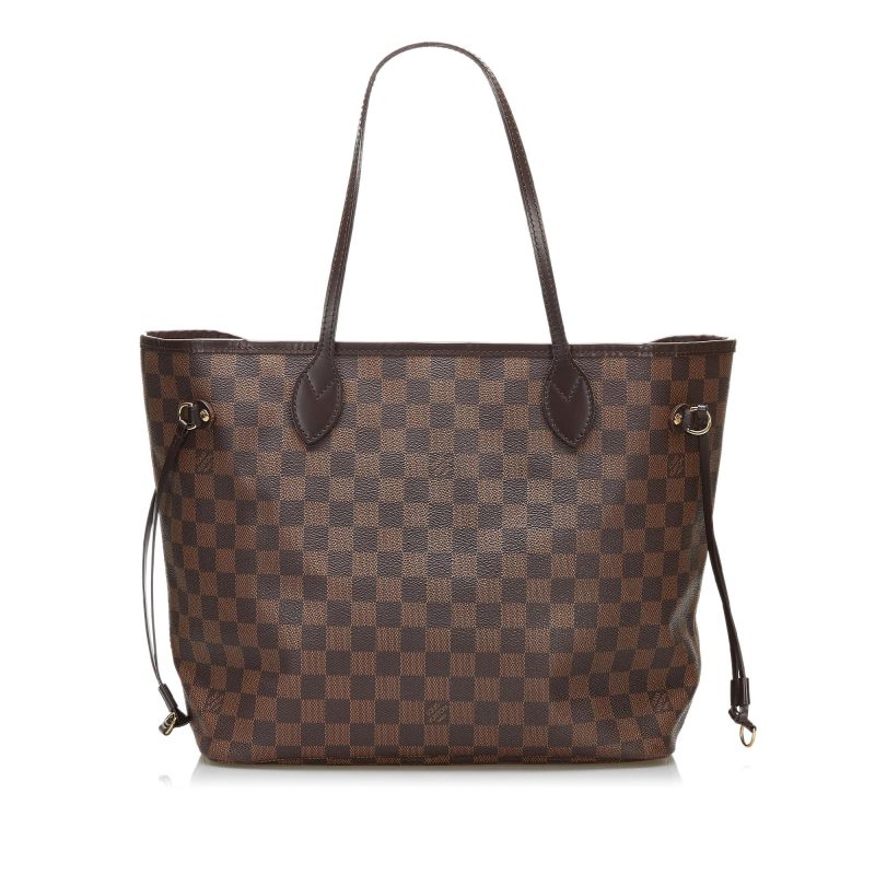 Louis Vuitton Damier Ebene Neverfull MM (SHG-36613) - Image 2
