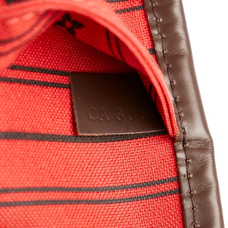 Louis Vuitton Damier Ebene Neverfull MM (SHG-36613) - Image 7