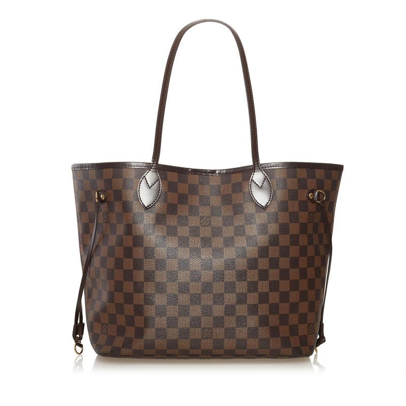 Louis Vuitton Damier Ebene Neverfull MM (SHG-36763) - Image 10