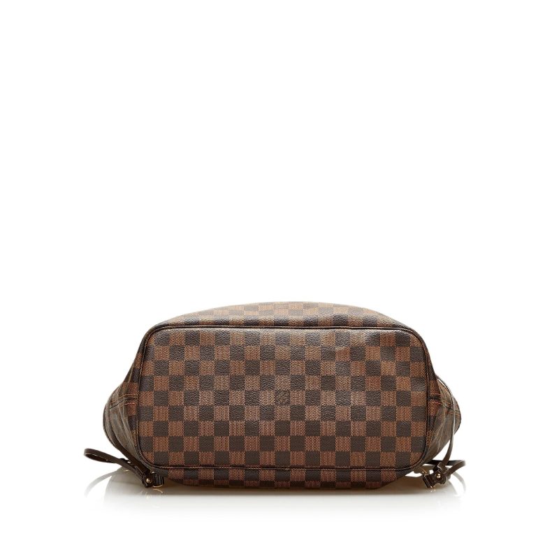 Louis Vuitton Damier Ebene Neverfull MM (SHG-36950) - Image 3