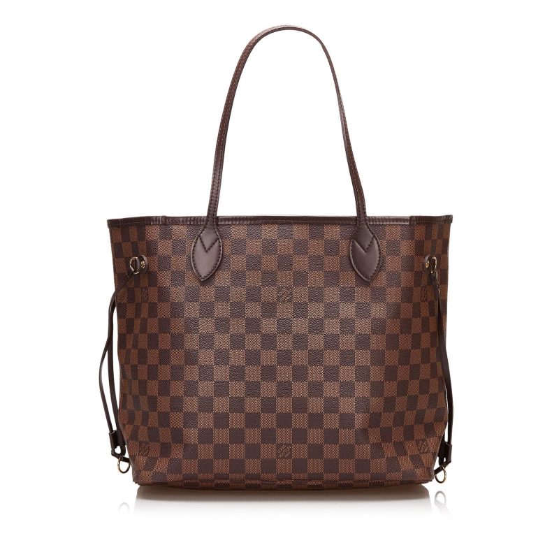 Louis Vuitton Damier Ebene Neverfull MM (SHG-37015) - Image 2
